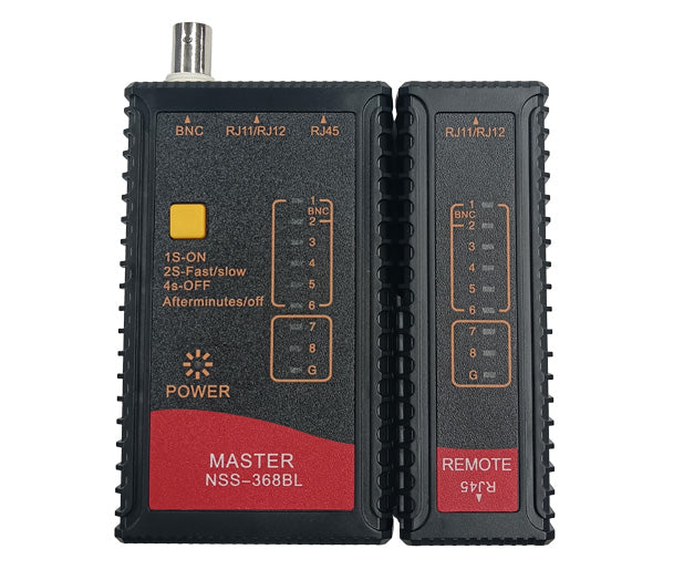 Cable Tester for UTP/STP/Coaxial cable (RJ11/RJ45/BNC)