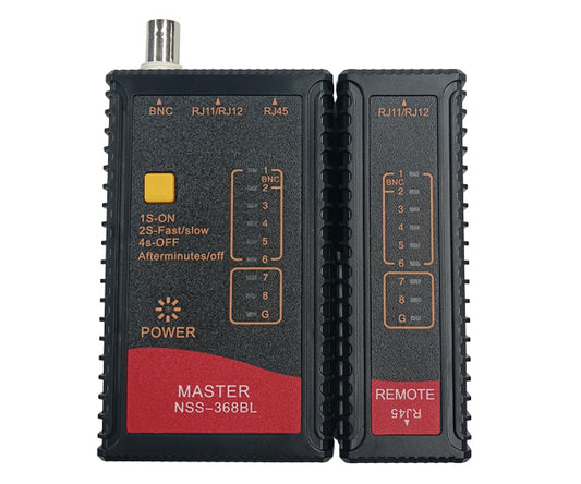 Cable Tester for UTP/STP/Coaxial cable (RJ11/RJ45/BNC)