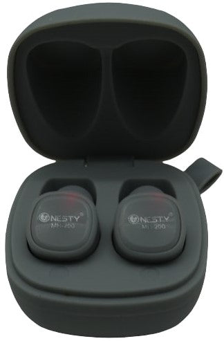 Nesty Blast Mh200 True Bluetooth Wireless Earphones Grey