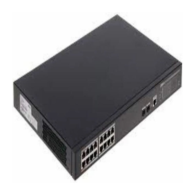 Dahua DH-CS4220-16GT-190 - Dahua Switch Cloud Managed 16 PoE GB 10/100 2Port RJ45 2-Port GB SFP