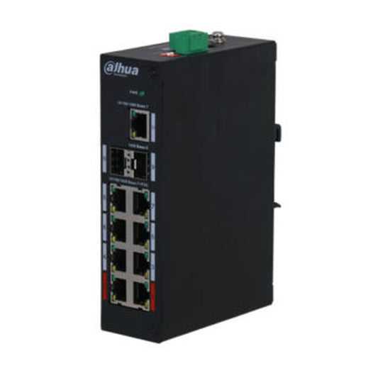 Dahua DH-PFS3211-8GT-120-V2 - Dahua Switch Unmanaged 8 PoE GB + 1 Port GB RJ45 2 Port GB SFP 120W