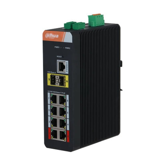 Dahua DH-CHS4212-8GT-110 - Dahua Cloud Managed Switch 8 PoE GB 2Port GB RJ45 2Port GB SFP 110W