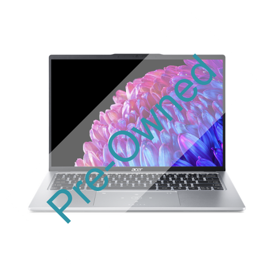CPO ACER SWIFT GO SFG14-71-787B| INTEL CORE I7-13700H ATHENA | 14" 2,8K OLED SLIMBEZEL ADOBE 100% | 16GB LPDDR5 MEMORY |1024GB PCIE NVME SSD | AX + BLUETOOTH5 WI-FI 6 |QHD CAMERA | 65WH LI-ION BATTERY| BACK LIGHT KEYBOARD | FINGER PRINT READER | 65W TYPE - Guards On Duty Shop & Security Guards