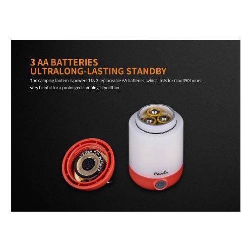 FENIX CAMPING LANTERN CL23 LED (RED) - Guards On Duty Shop