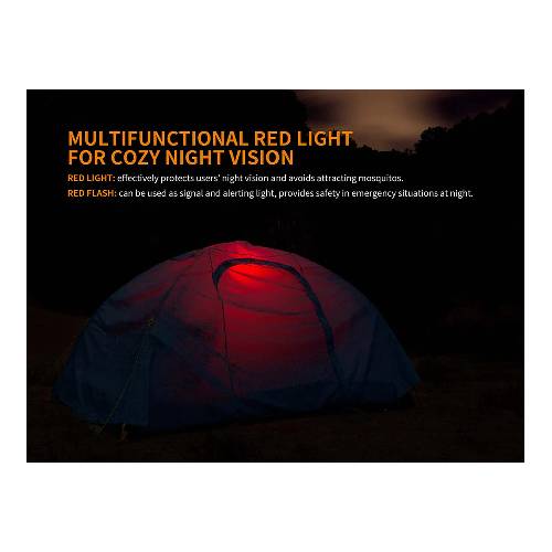 FENIX CAMPING LANTERN CL23 LED (RED) - Guards On Duty Shop
