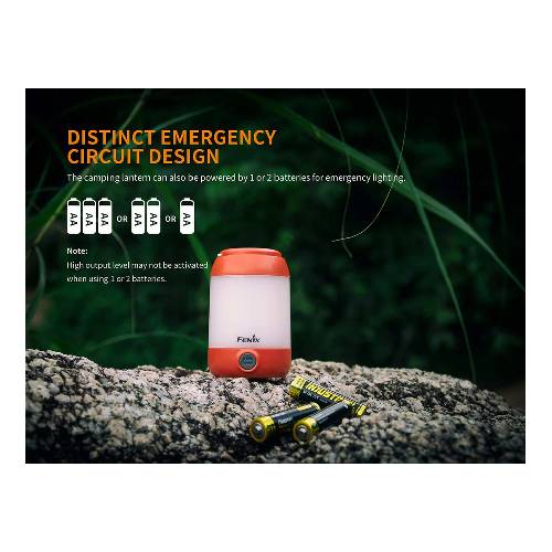 FENIX CAMPING LANTERN CL23 LED (RED) - Guards On Duty Shop