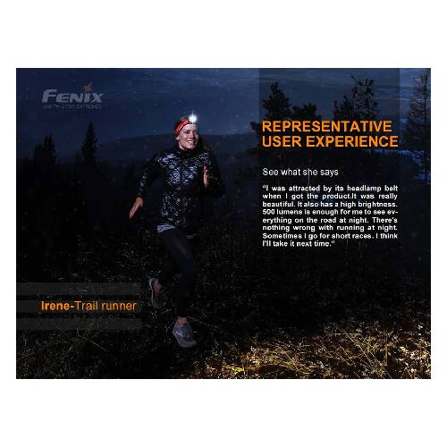 Fenix HL18R-T LED headlamp (black) - Guards On Duty Shop