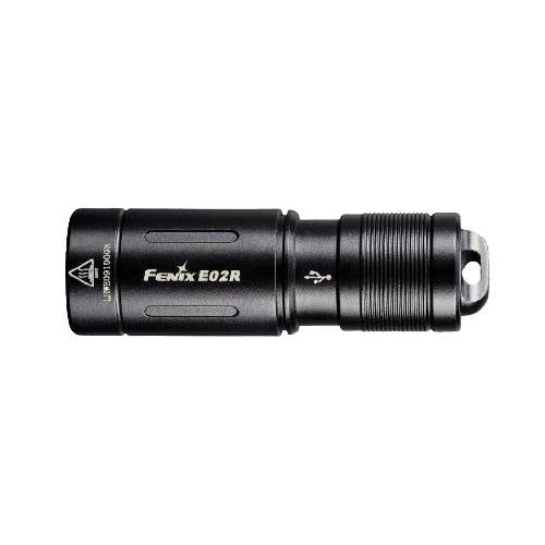 FENIX E02R LED FLASHLIGHT BLACK - Guards On Duty Shop
