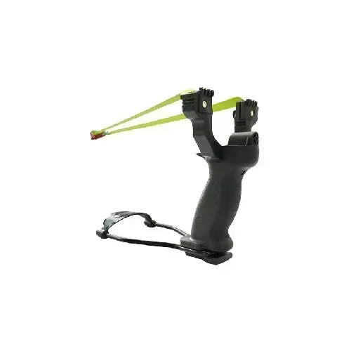 SnowPeak SlingShot 001-2 w/Sight & Folding Wrist Grip Guards On Duty Security