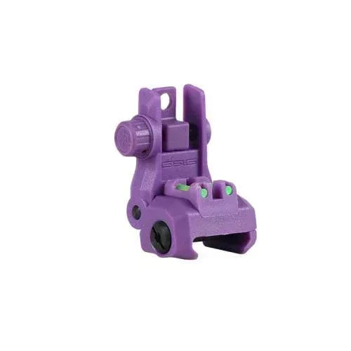 DUAL PROFILE FIBER FLIP UP SIGHT PURPLE - G-03-261-2 Guards On Duty Security