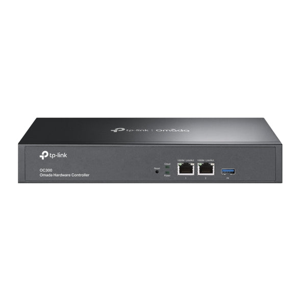TP-Link Omada Hardware Controller 2× Gigabit Ethernet Ports, 1× USB 3.0 Port, Cloud Access and Centralized Management for up to 500 Omada devices