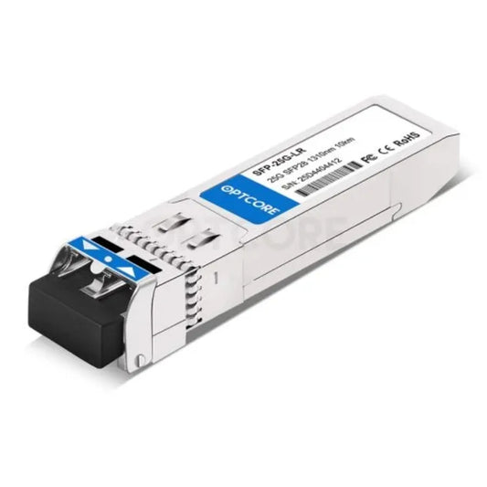 Optcore 25GBASE-LR SFP28 Transceiver (SMF, 1310nm, 10km, DOM)