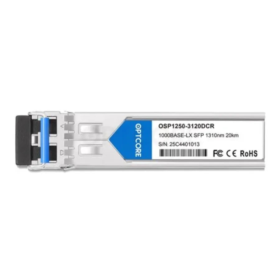 Optcore 1.25G SFP LX, 20km SM, Duplex LC, DDM (1310nm)