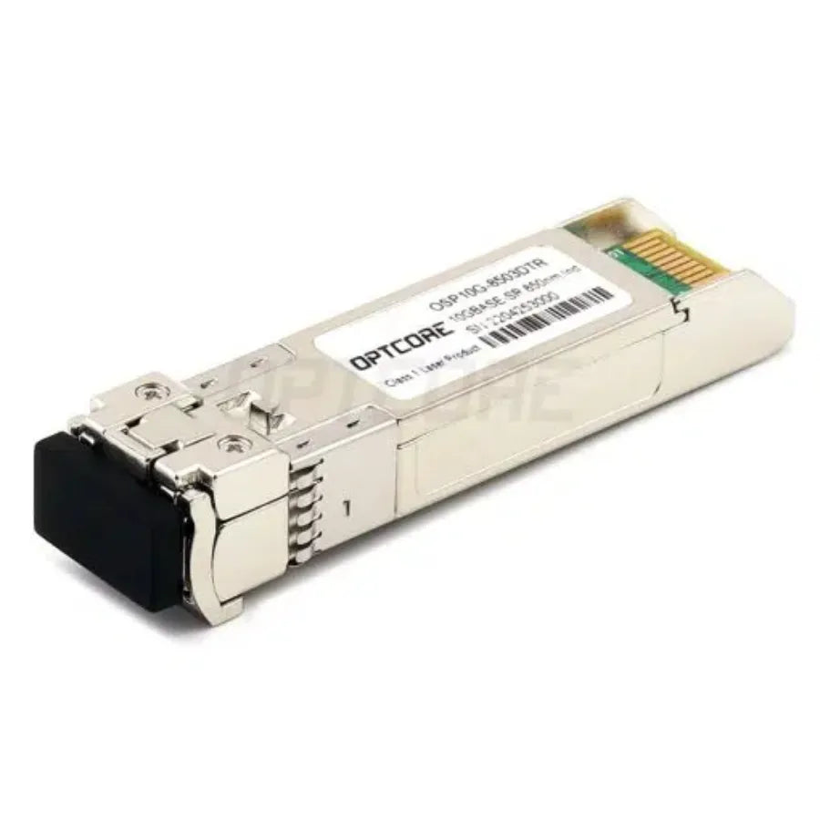 Optcore 10GBASE-SR SFP+ Transceiver Module, Multimode, 850nm, 300m Reach