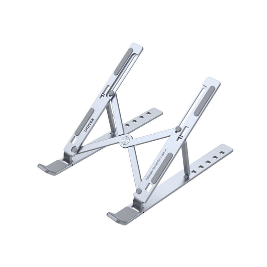 Unitek Ot155sl Mechanical Foldable Laptop Stand — Unitek | Guards on Duty Shop