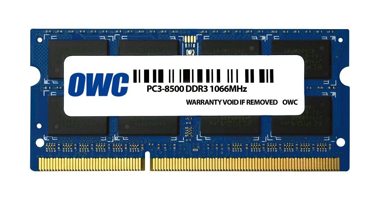 OWC Mac 4GB 1066Mhz DDR3 SODIMM Memory - Guards On Duty Shop & Security Guards