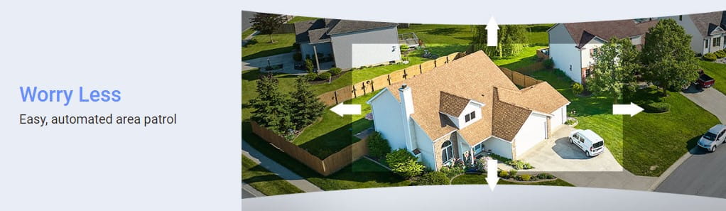 EZVIZ H9C Dual 2K+ Patrol Mode Pan/Tilt WiFi