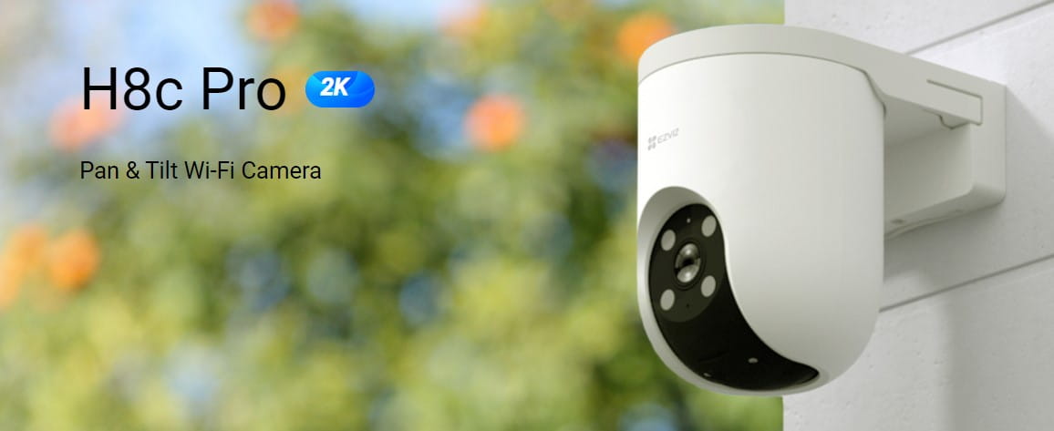 EZVIZ H8C Pro 2K (3MP) Pan & Tilt Wi-Fi Camera