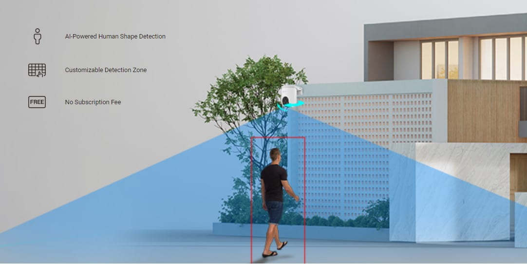 EZVIZ H8C Pro 2K (3MP) Pan & Tilt Wi-Fi Camera