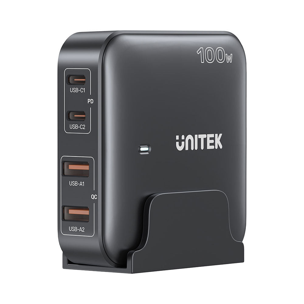 Unitek 100w Max Gan Smart Charge Station(p1229abk) — Unitek | Guards on Duty Shop