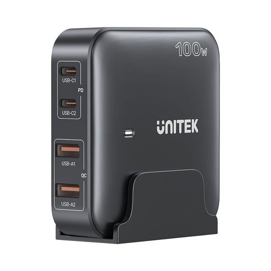 Unitek 100w Max Gan Smart Charge Station(p1229abk) — Unitek | Guards on Duty Shop