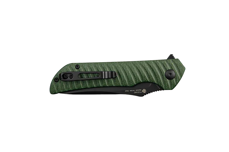 Ruike Folding Pocket Knives P123-MG Guards On Duty Security