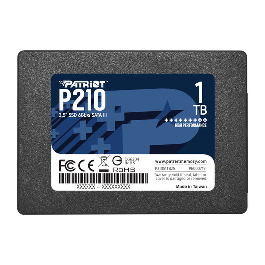 Patriot P210 1TB 2.5 Inch SATAIII SSD - Guards On Duty Shop & Security Guards