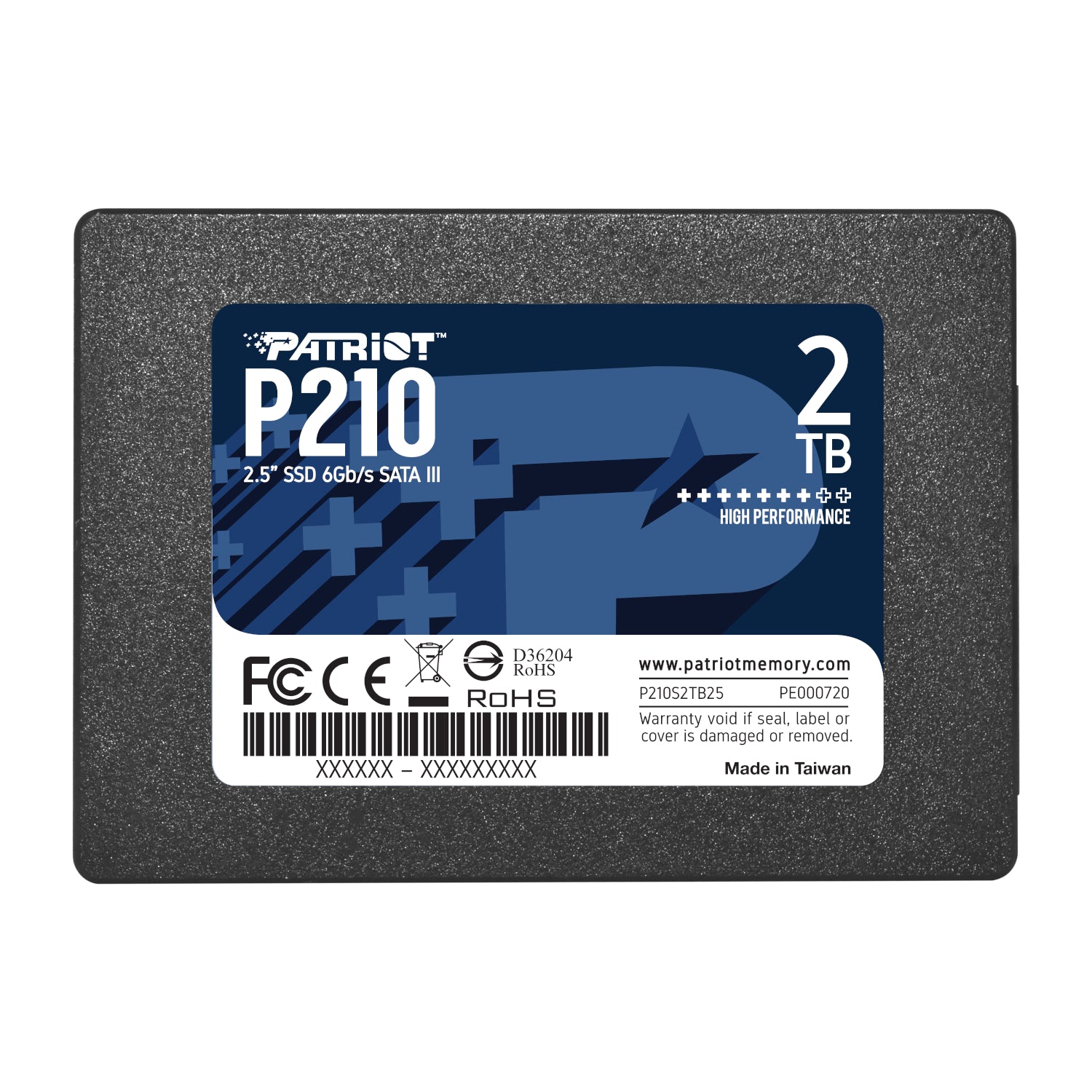 Patriot P210 2TB 2.5 Inch SATAIII SSD - Guards On Duty Shop & Security Guards