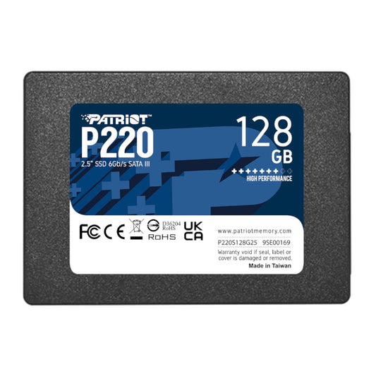 Patriot P220 128GB 2.5" SSD - Guards On Duty Shop & Security Guards