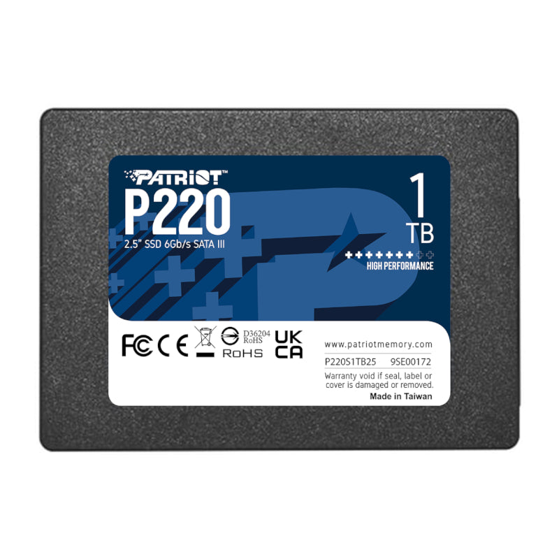 Patriot P220 1TB 2.5" SSD - Guards On Duty Shop & Security Guards