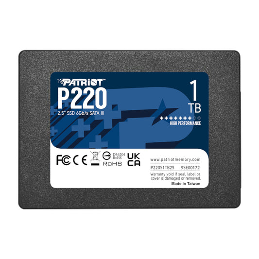 Patriot P220 1TB 2.5" SSD - Guards On Duty Shop & Security Guards
