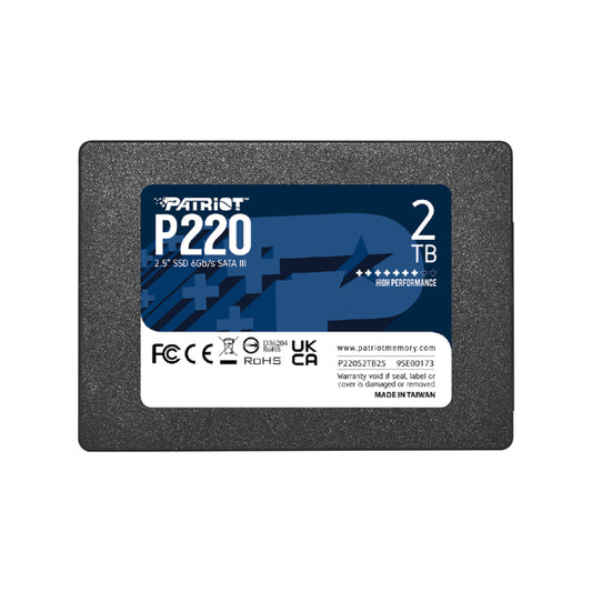 Patriot P220 2TB 2.5" SSD - Guards On Duty Shop & Security Guards