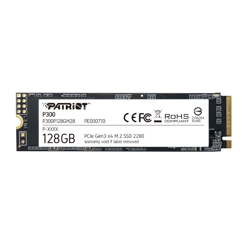 Patriot P300 128GB M.2 PCIe NVMe SSD - Guards On Duty Shop & Security Guards
