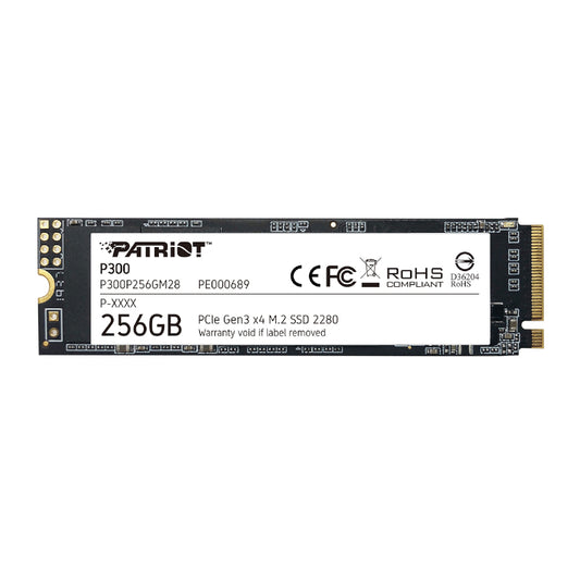 Patriot P300 256GB M.2 PCIe NVMe SSD - Guards On Duty Shop & Security Guards