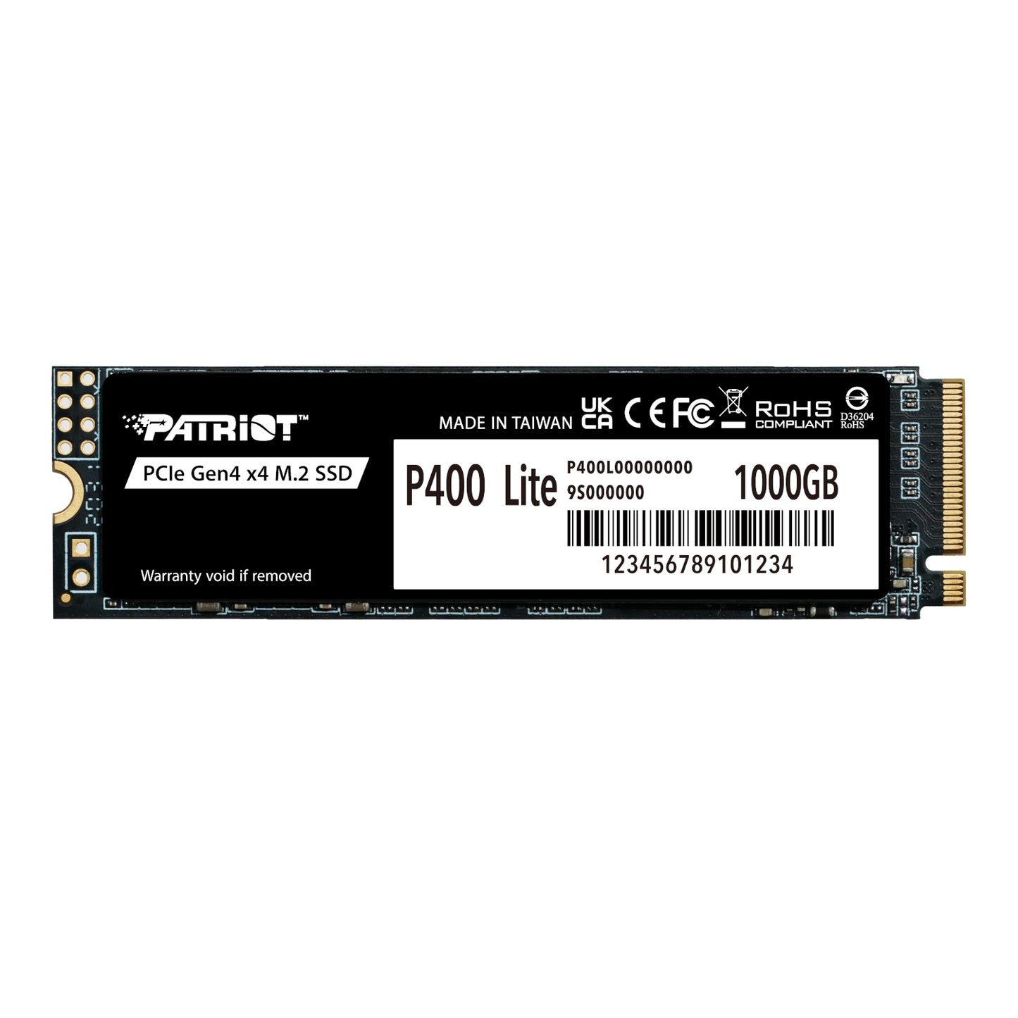 Patriot P400 Lite 1TB M.2 PCIe Gen 4 x4 NVMe SSD - Guards On Duty Shop & Security Guards
