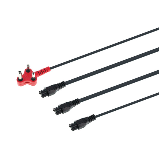 Linkqnet 4m Dedicated Plug Power Cable with 3× Clover Female Connectors — LinkQnet | Guards on Duty Shop