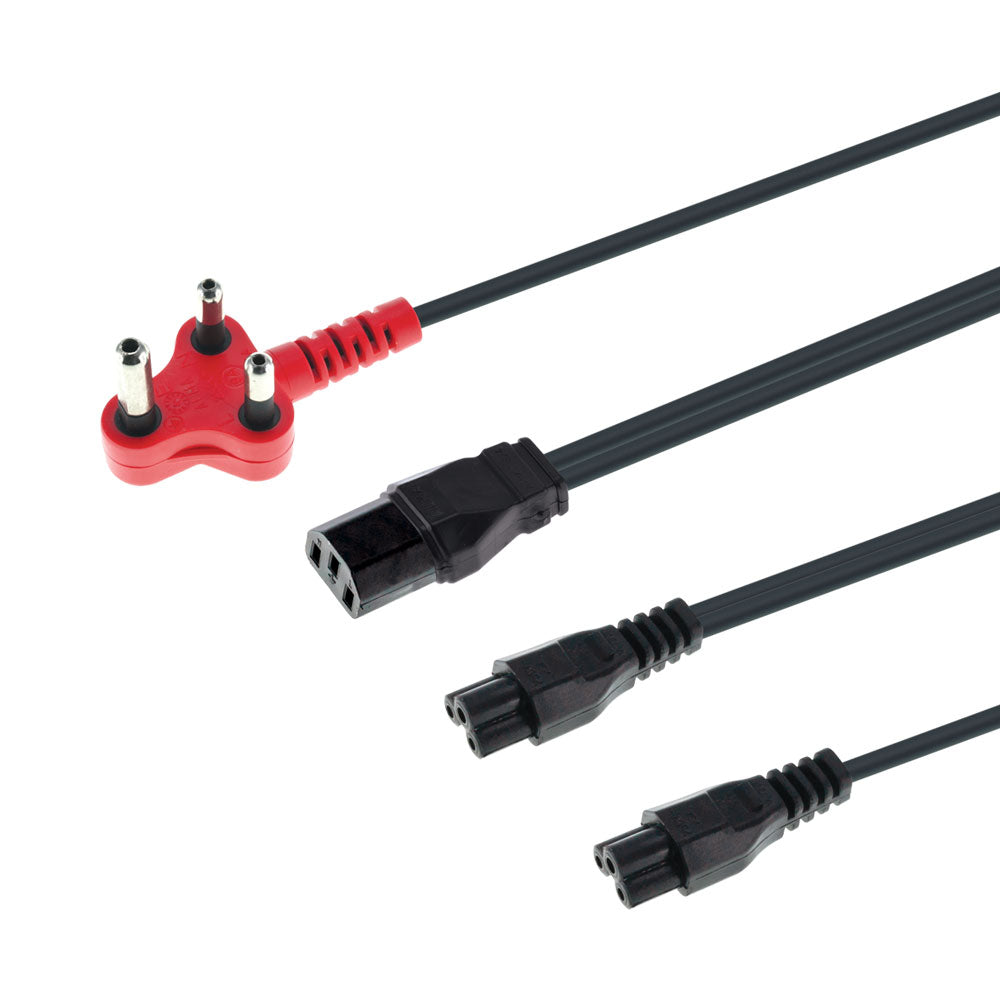 4m 2 x Clover and 1 Xiec Dedicated Power Cable — LinkQnet | Guards on Duty Shop