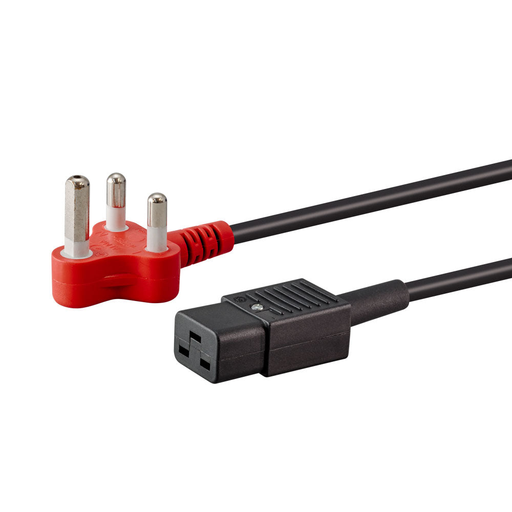 3m Single Dedicated to C19 Non-moulded Power Cable — LinkQnet | Guards on Duty Shop