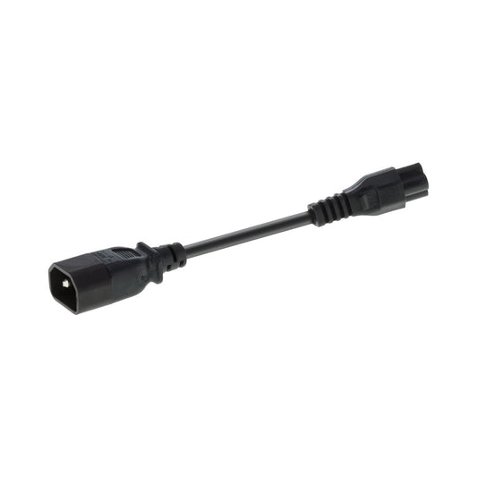 15cm Clover T0 Iec Male {c14}power Adapter — LinkQnet | Guards on Duty Shop