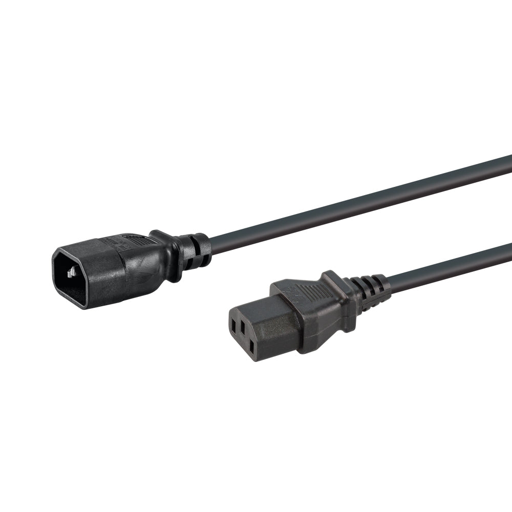 1m Kettle Male - Kettle Female Power Extension C — LinkQnet | Guards on Duty Shop
