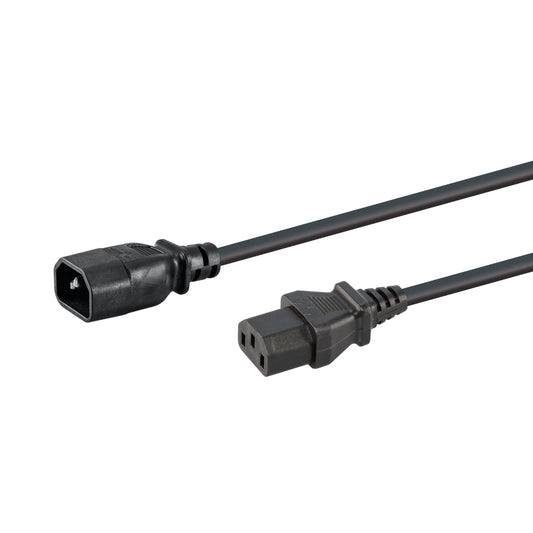 1m Kettle Male - Kettle Female Power Extension C — LinkQnet | Guards on Duty Shop