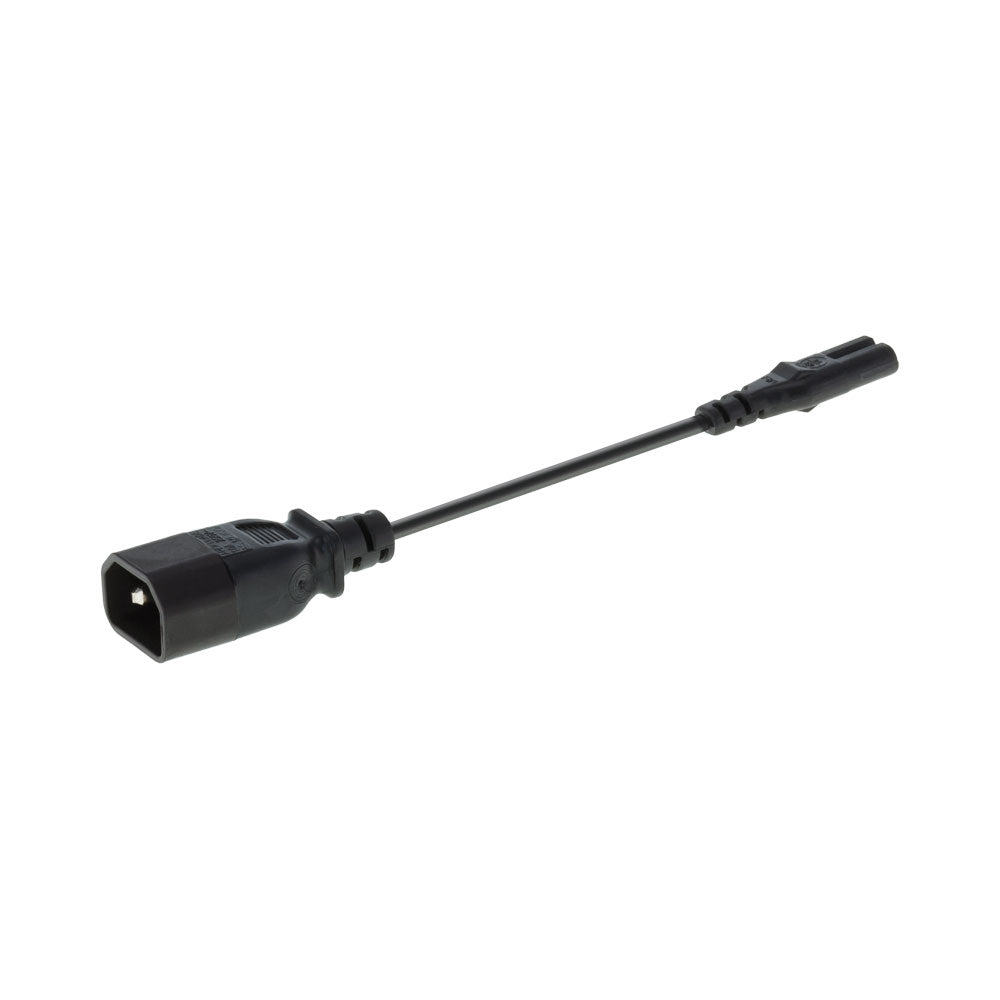 15cm Figure 8 T0 Iec Male {c14}power Adapter — LinkQnet | Guards on Duty Shop