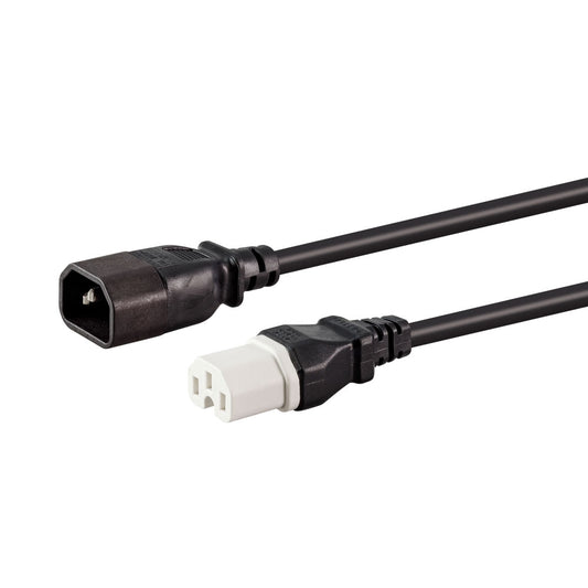 3m Kettle Male C14 - Female C15(hot) Extension — LinkQnet | Guards on Duty Shop