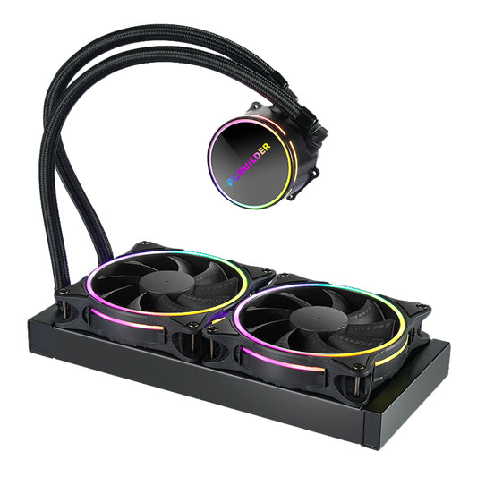 PCBuilder Hydro Chill 240MM AIO Liquid CPU Cooler ARGB - Guards On Duty Shop & Security Guards