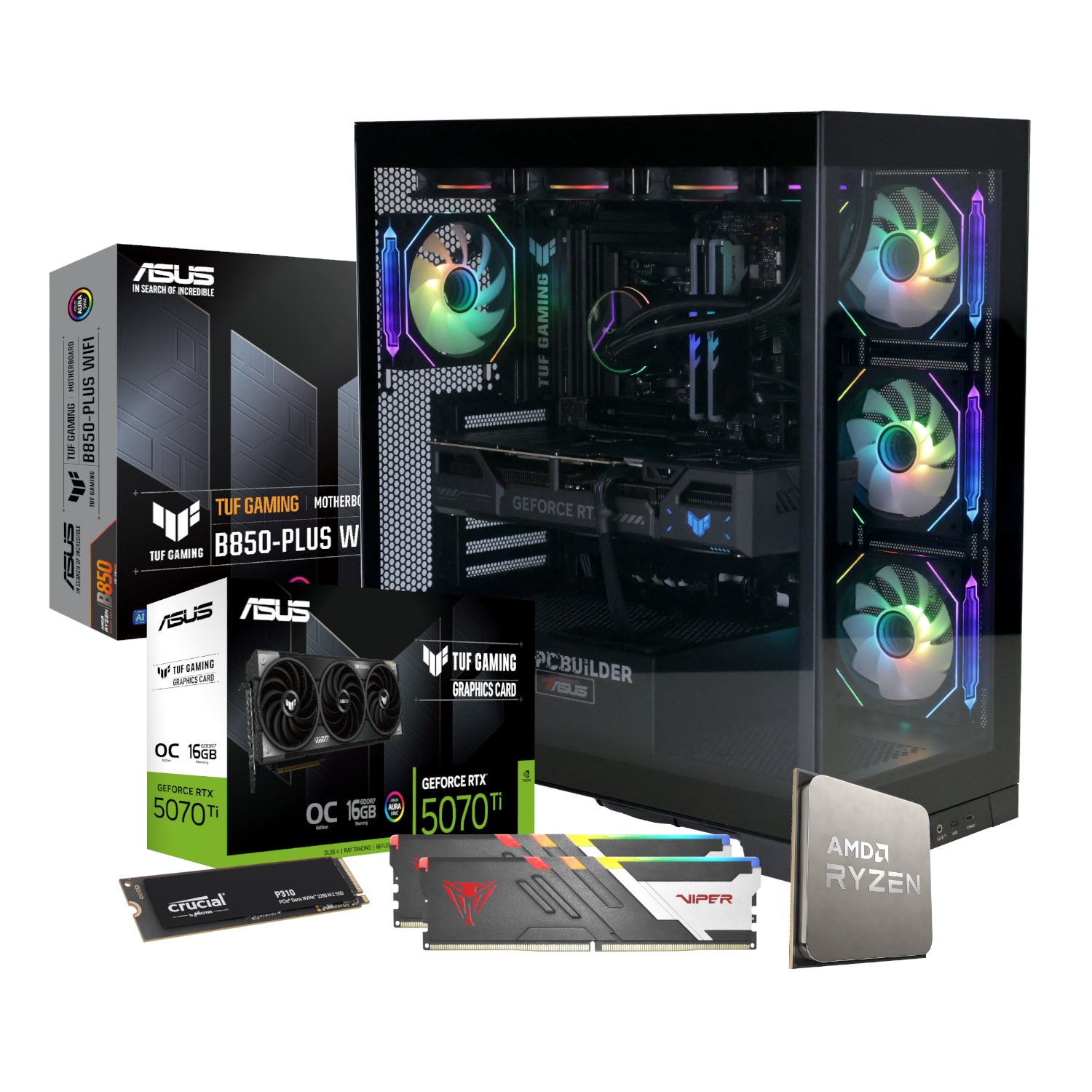 PCBuilder Ryzen 7 7800X3D ARCHON Windows 11 Gaming PC - Guards On Duty Shop & Security Guards