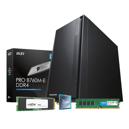 PCBuilder Intel i7-12700 HOME MASTER Windows 11 Desktop PC - Guards On Duty Shop & Security Guards