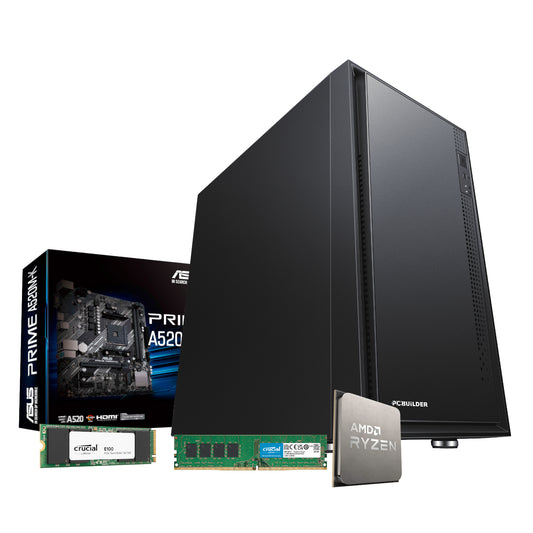 PCBuilder AMD Ryzen 5 3400G HOME MASTER Windows 11 Desktop PC - Guards On Duty Shop & Security Guards