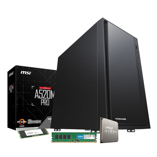 PCBuilder AMD Ryzen 7 5700G HOME MASTER Windows 11 Desktop PC - Guards On Duty Shop & Security Guards