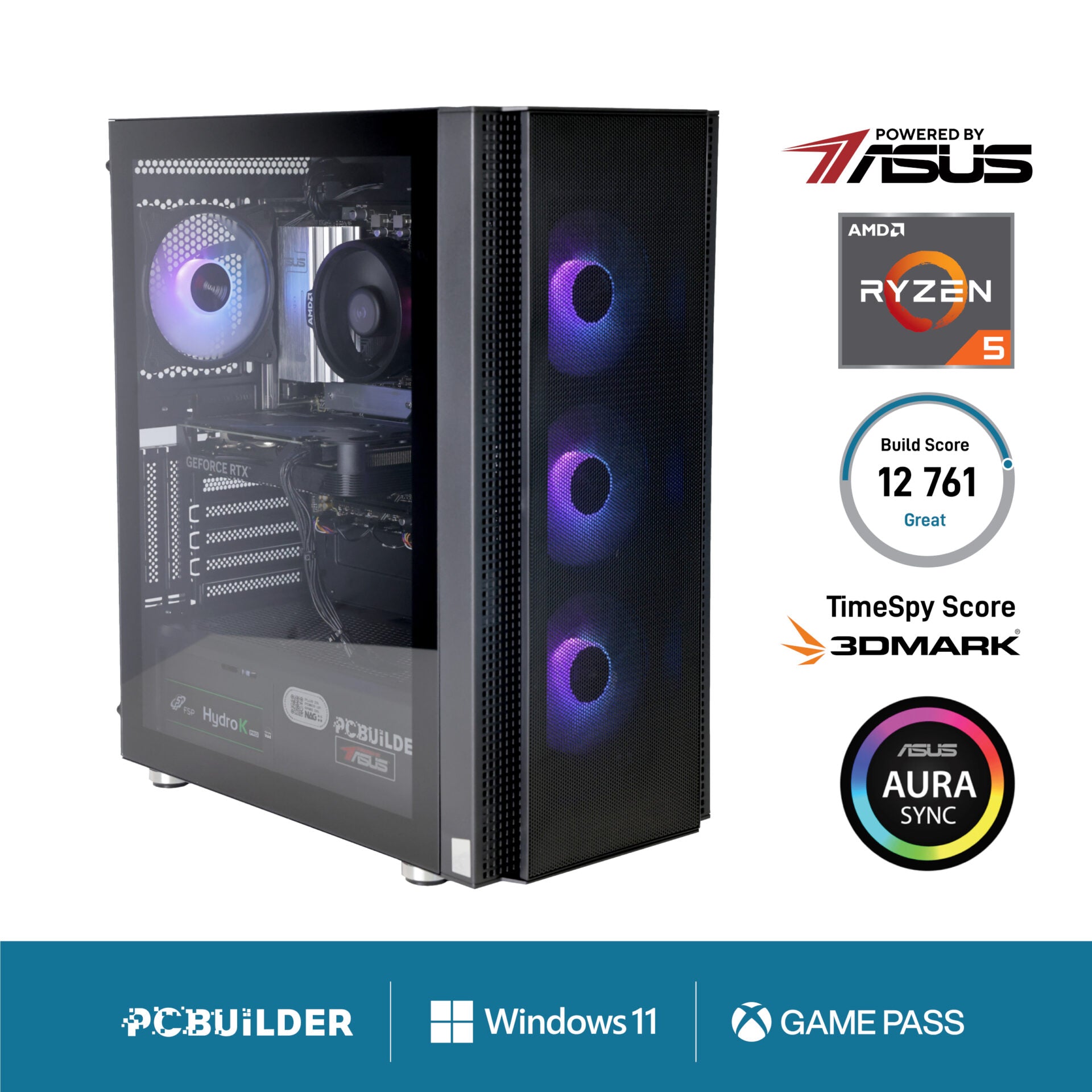 PCBuilder Ryzen 5 8400F OBLIVION Windows 11 Gaming PC - Guards On Duty Shop & Security Guards