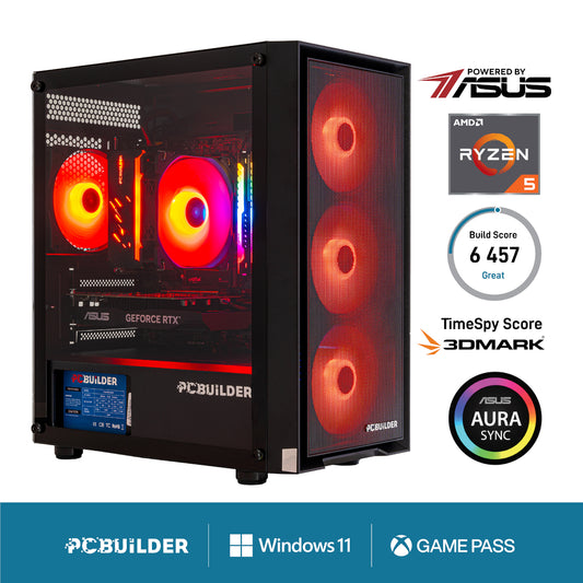 PCBuilder Ryzen 5 5600XT SENTINEL Windows 11 Gaming PC - Guards On Duty Shop & Security Guards